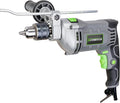 Genesis 7.5 Amp 1/2 Variable Speed Heavy-Duty Hammer Drill with Depth Gauge, Chuck Key, Auxiliary Handle GHD1275B