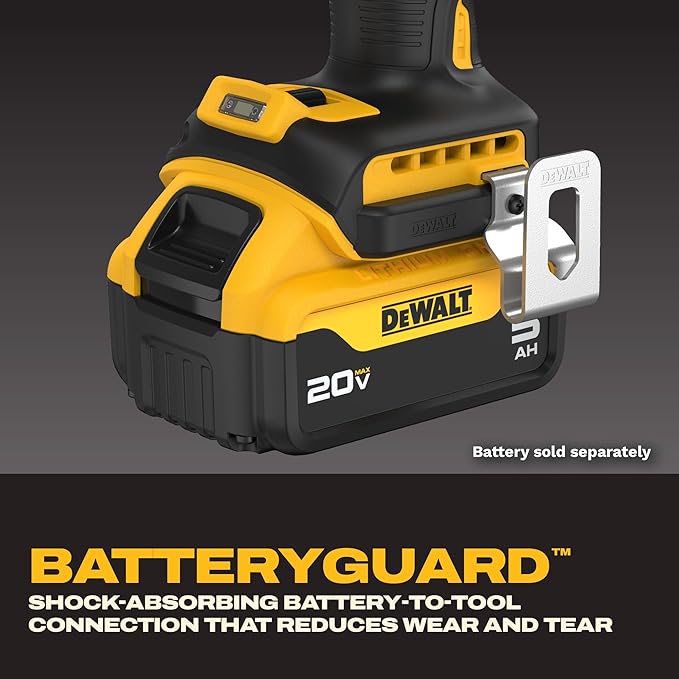 DEWALT 20V MAX Cordless Impact Wrench, 1/2 Impact Gun, 4-Speed High Torque with Hog Ring Anvil and LED Light, Brushless Motor, Precision Wrench, Tool Only (DCF900B) (Pack of 3)