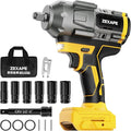 Cordless Impact Wrench 1/2 inch for Dewalt Battery, Impact Wrench 1360N.m(950Ft-lbs) High Torque Brushless Electric Impact Gun, Power Impact Driver with 3-Mode Speed, LED Work Light(no battery)