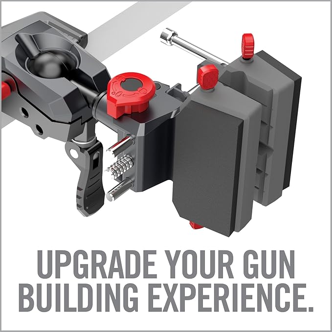 Real Avid Vise - 360° Swiveling Bench Vise for Optimal Positioning, Versatile Applications, 5" Jaw Width Vise for Cleaning, Maintenance, Woodworking & More High-Torque Applications up to 100 ft-lb