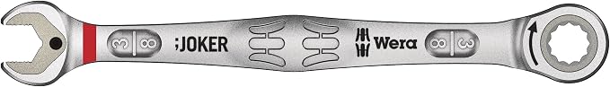 Wera 05020012001 Joker Set Imperial Combination Wrench-Set, 8 Pieces