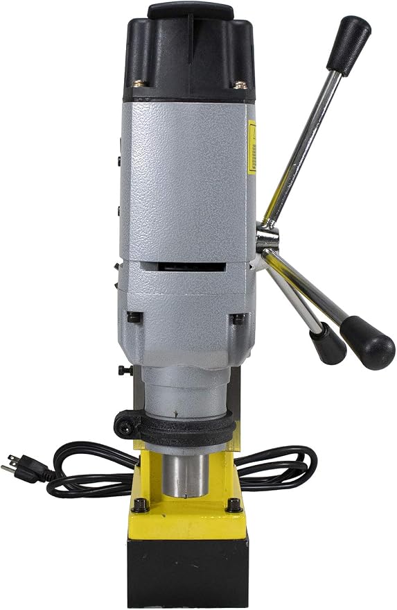 Steel Dragon Tools MD25 1350W Magnetic Drill Press with 1in. Boring Diameter 7in. Boring Depth & 3372 lb Magnetic Force