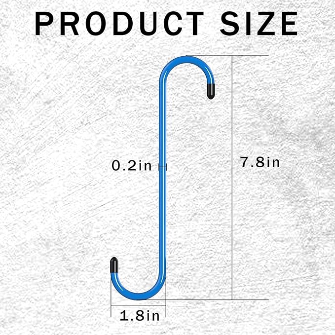 BFXM 16PCS Brake Caliper Hanger Caliper Hangers Hooks with Rubber Tips, Durable Steel, Rust-Proof Automotive Tools for Braking, Axle, Suspension, Herramientas para Extensión de Frenos