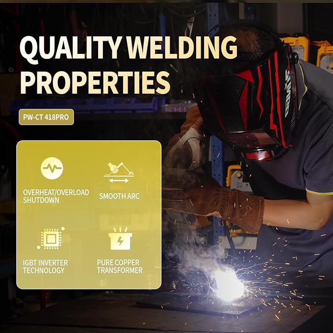 Plasma Cutter Welder Combo, Gas MIG/Gasless MIG/HF TIG/Stick/CUT 5 in 1 Aluminum Welding Machine with 110V/220V Dual Voltage Multi Process Welder with 20PCS Rods and Gloves