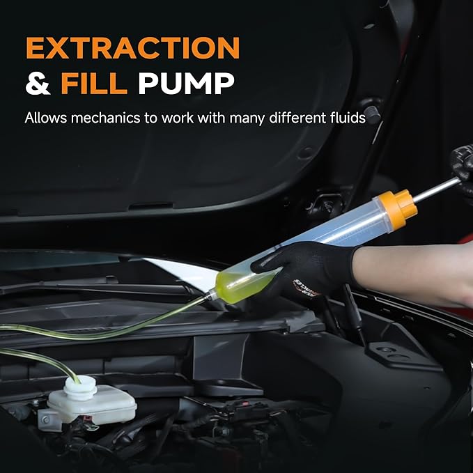 FOUR UNCLES Fluid Extractor & Filling Pump for Easy Oil Change