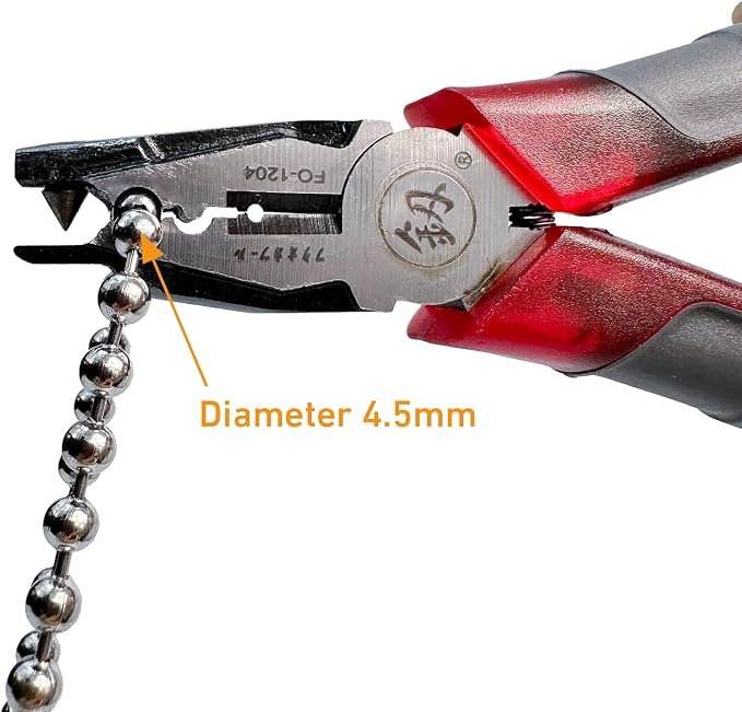 Manual Ball Chain Connector Pliers | Cutting & Joining Pliers for Curtain Roller Blind Accessories | Metal Chain Splicing Tool
