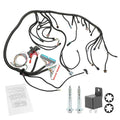 Standalone Wiring Harness, Fit for 97-06 GM LS1 Vortec Engine 4.8 5.3 6.0 L | 4L60E DBC, Red/Blue PCM, LS Swap Engine Harness, Stand Alone Wire Harness, Drive by Cable Throttle Body