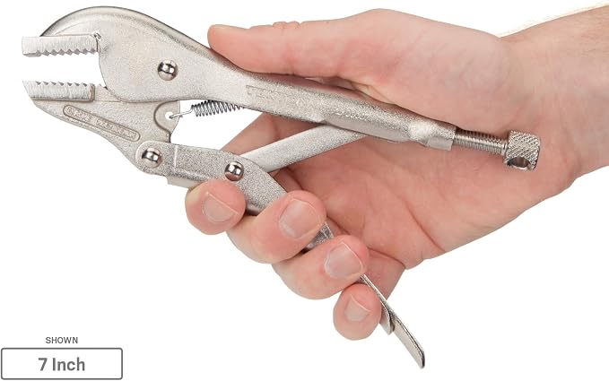TEKTON Straight Jaw Locking Pliers Set (3-Piece) | PLK90004
