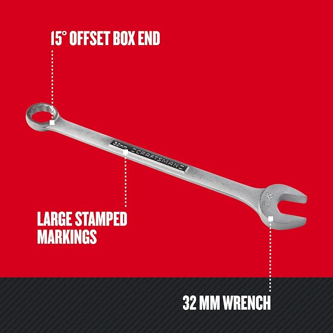 CRAFTSMAN 32MM 12 Point Metric Combination Wrench (CMMT42936)