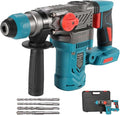 Brushless Rotary Hammer Drill for Makita 18V Battery (Tool Only) – 3.2 Joule Impact, 1-1/8" SDS-Plus Chuck, 2 Modes (Drill/Hammer), Cordless Concrete Drill