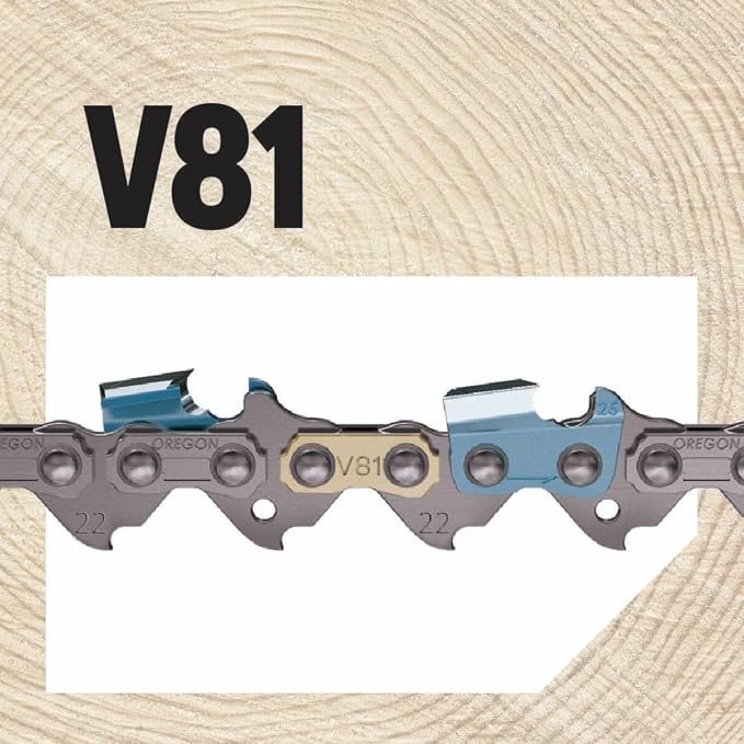 Oregon Chainsaw Chain for 20" Bar, .325" Pitch, .063" Gauge, 81 Drive Links | PowerCut Replacement Saw Chain, Fits Several Stihl Models