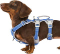 Escape Proof Harness for Dogs, No Escape Dog Harness, No Pull Dog Harness for Small Dogs with Handle, Reflective, Breathable,Durable, Adjustable Vest for Walking,and Running Gear(Vista Blue,S)