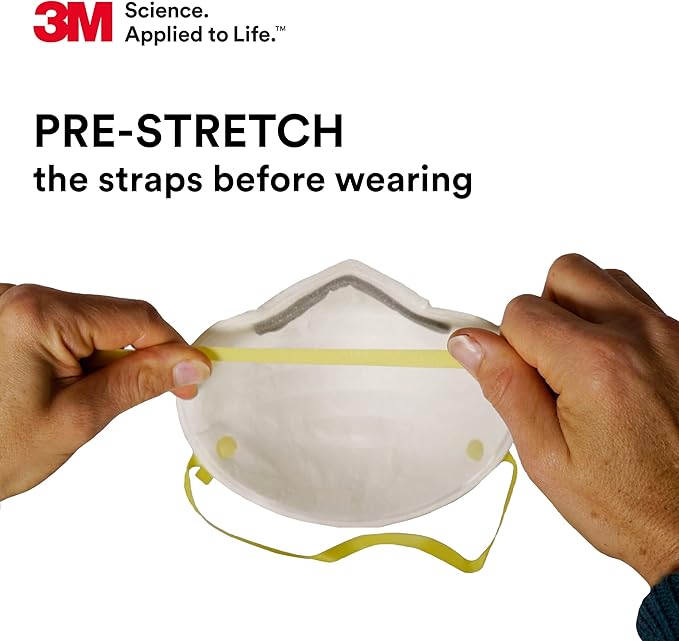 3M 8210 Particulate Respirator, N95,