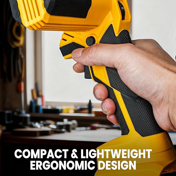 MaxMore Cordless Detail Band file Sander, Compatible with DEWALT 20V MAX Battery(Tool Only), Finger Belt Sander with Variable Speed, 1/2"x18" Belt, for Woodworking, Paint & Metal Rust Removal, DIY