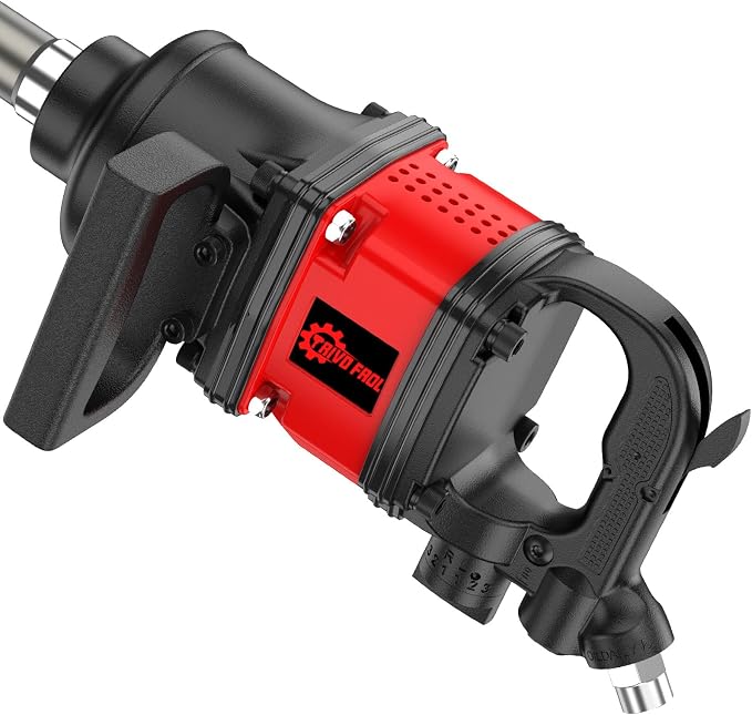 Trivd Frol Air Impact Wrench - 1 Inch Air Impact Gun | Max Torque 3550 Ft-lbs, 5000 RPM Speed, Weight 41 lb, 1" Impact Gun Wrench with 32mm-33mm Sockets for Heavy Duty Repairs