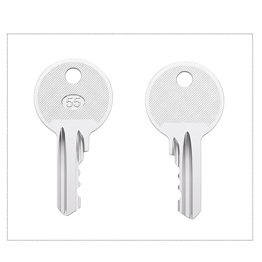 Heavy Equipment Keys, 10 Pack 455 Scissor Lift Keys fit Skyjack Lifts, New Genie Lifts, Boom Lifts Scissor