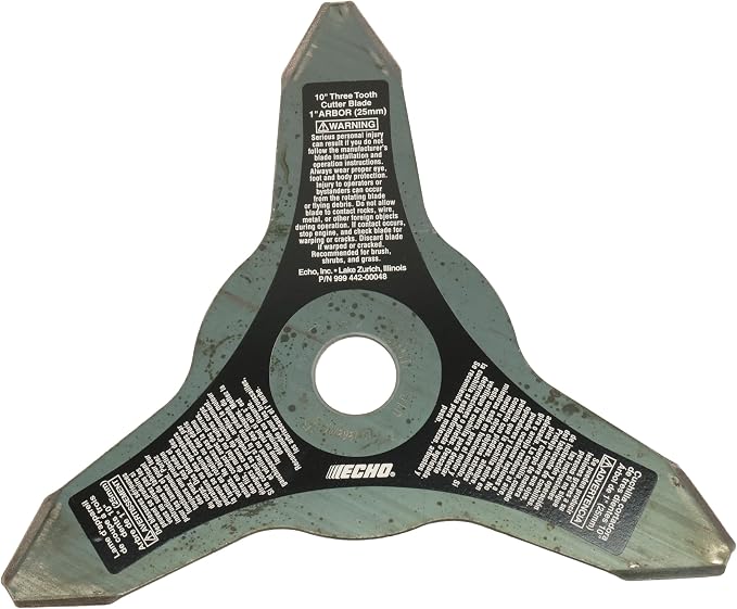 ECHO 10 in. 3 Cutter Metal Blade (25 mm)