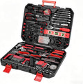 Hantinstom 237-Piece Tool Set General Household Hand Tool Kit Socket Wrench Auto Repair Tool Combination Package Mixed Tool Box with Storage Case