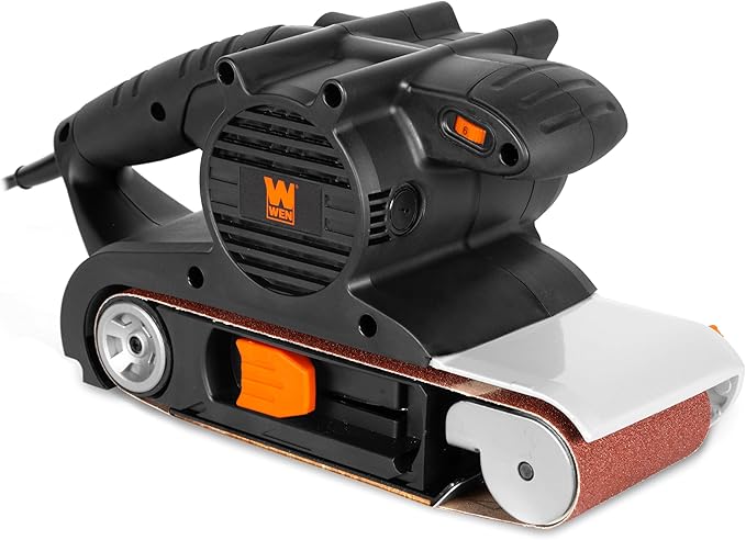 WEN 10-Amp 4-by-24-Inch Variable Speed Combination Handheld and Benchtop Belt Sander (HB424V)