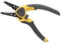 IDEAL Electrical 45-915 Kinetic Reflex T-Stripper - 10-20 AWG, Wire Stripper with Thumb Rest, Plier Nose, Slide Lock, Textured Grips