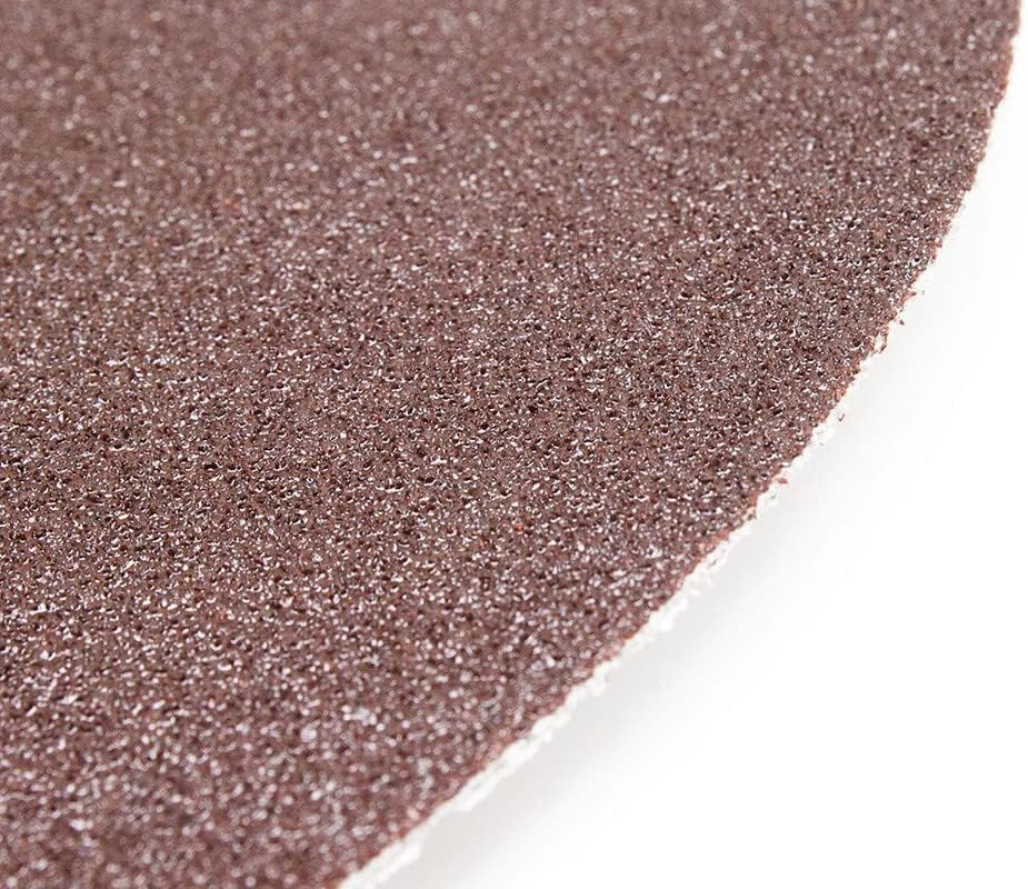Benchmark Abrasives PSA No Hole 12 Inch Sanding Discs Adhesive Back with Aluminum Oxide Grains Automotive Orbital Sander Sandpaper - 12 Inch Sanding Disc - Surface Blending (10 Pack), 80 Grit