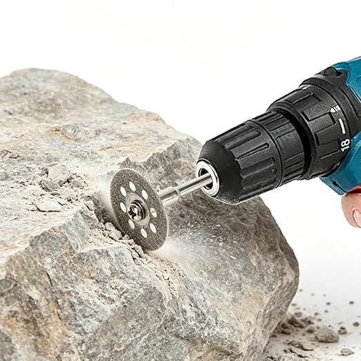 30pcs Cutting Wheel Set, Cutting Discs Compatible with Plastic for Rotary Tool, HSS Circular Saw Blades 5pcs, Resin Cutting Discs 10pcs Diamond Cutting Wheels 10pcs