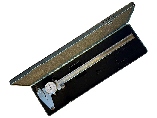 iGAGING Dial Caliper, Dual Reading Scale, Metric and SAE Standard Measurement (100-158)