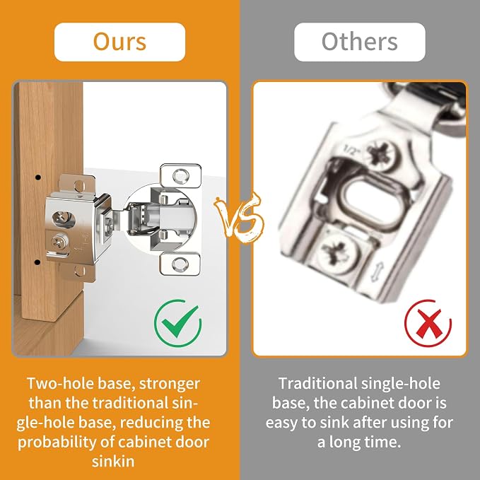 Chibery 30 Pack 1-5/16" Overlay 3D Soft Close Concealed Hinge, Face Frame Door, Small Angle Slow Close, Self Closing Hidden Satin Nickel, 105° Concealed Stainless Steel Hinges for Kitchen Cabinet Door