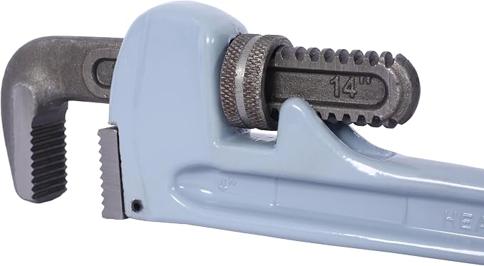 Pipe Wrench Set, Rigid Pipe Wrench Sets Aluminum adjustable | Professional Heavy Duty Hangable Design for Plumbing, Home, Vehicle Repair (14", 18", 24" Pipe Wrenc)