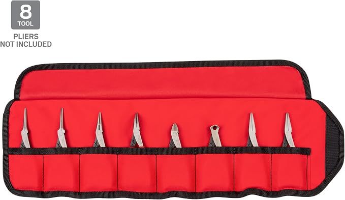 TEKTON 8-Tool Mini Pliers Pouch | OTP50201 | Made in USA