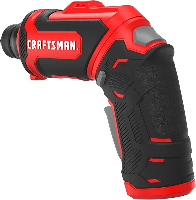 CRAFTSMAN 4V Cordless Screwdriver with USB Charger and Picture Hanging Kit Included (CMHT6640BI)