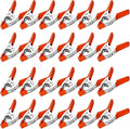 Lot of 24-6" inch Clamp Large Heavy Duty Spring Metal - 2.5 inch Jaw opening