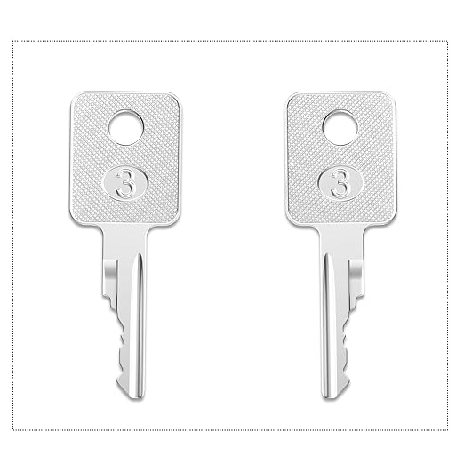 6693241 Ignition Key,10 Pack D250 Bobcat Keys Heavy Equipment Key Fits Bobcat Skid Steer Genie Loader