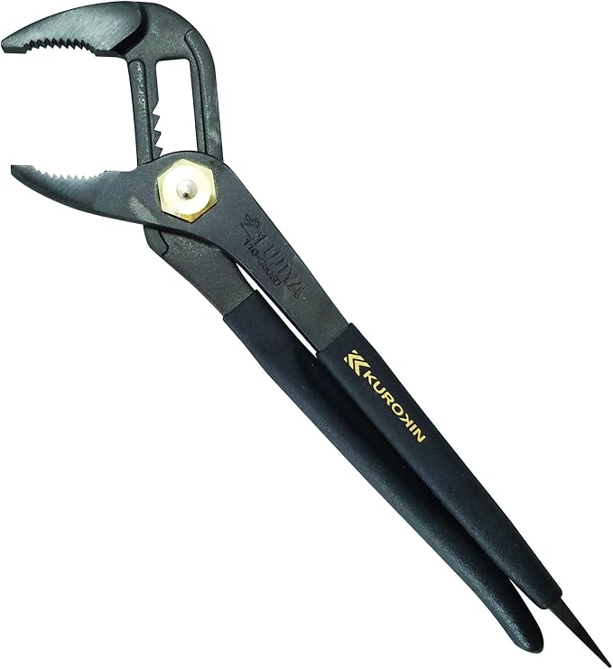 FUJIYA Tools, 110-250SD-BG, Water Pump Pliers, Black & Gold color-, 10 Inch