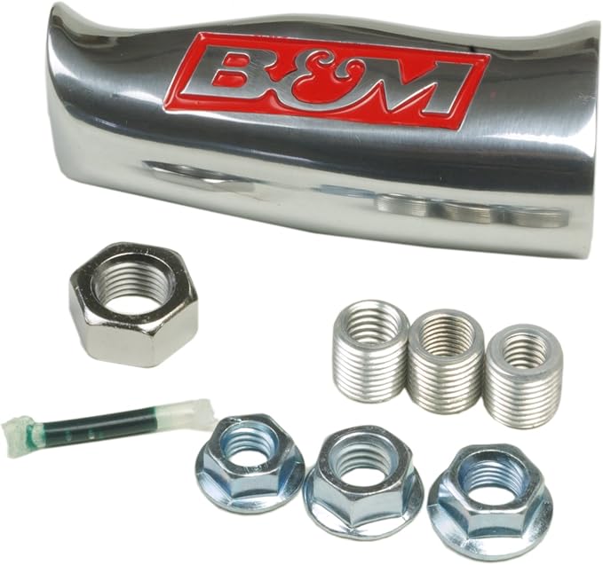 B&M 80641 Brushed Aluminum T-Handle Shifter Knob