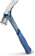 ESTWING Ultra Series Hammer - 15 oz USA Made Short Handle Rip Claw Framing Hammer with Smooth Face & Shock Reduction Grip - E6-15SR