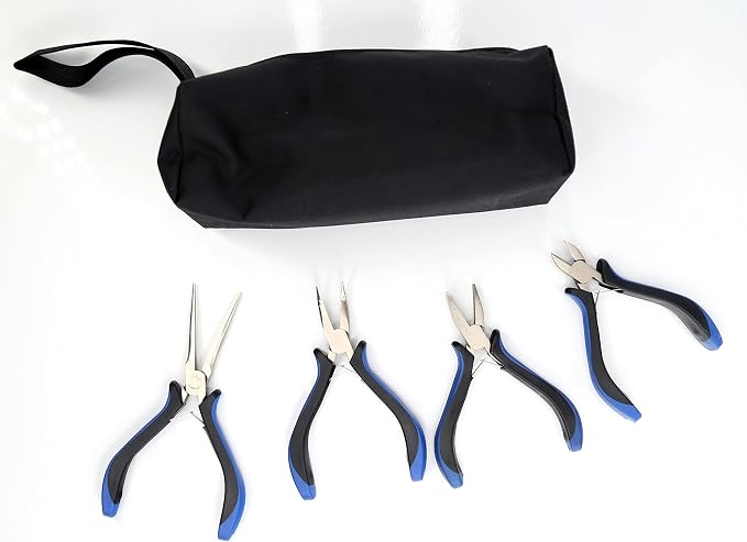 HURON Pliers, Springloaded Set (4pc set) (1/3/10/25/100 sets) (1set)