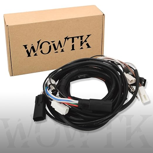 Rear Trunk Tour Pack Wiring Harness Kit for Harley Touring 2014-2024 | Plug Play for Electra Glide Road King Street Glide Road Glide