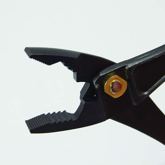 FUJIYA Tools, 230-200-BG, Lightweight Slip Joint Combination Pliers, Black & Gold color-, 8 Inch