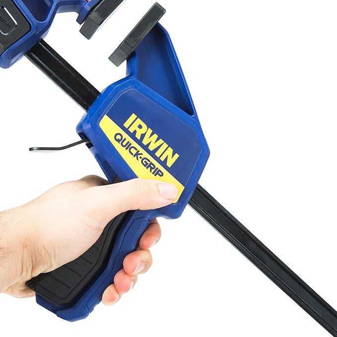 IRWINQUICK-GRIPOne-Handed Bar Clamp, Medium-Duty, 12", 1964718