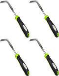 Garden Guru Patio Crack Weeder Tool with Ergonomic Handle – Stainless Steel Weed Puller for Patio Sidewalk Driveway Cracks | Rust Resistant (4 Pack)