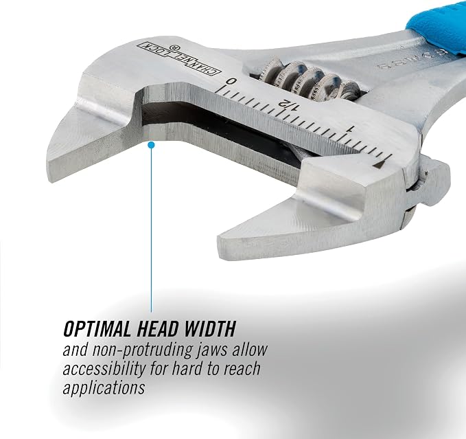 Channellock - 6 Xtra Slim Jaw Adj Wrench (6SWCB)
