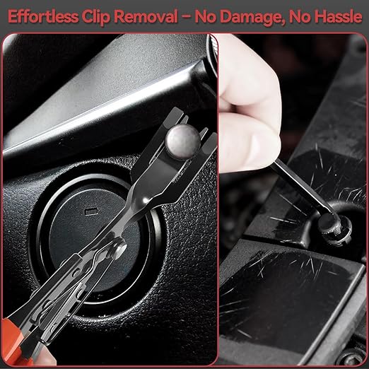2080PCS Auto Retainer Clips Kit with Fastener Plier, Trim Removal Tools and 3-Layer Organizer Box, 33 Most Common Push Rivets for Car Bumper, Fender, Door Panel and Interior Repair