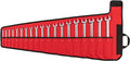 TEKTON Reversible Ratcheting Combination Wrench Set, 19-Piece | WRC94403 | (6 - 24 mm), 12-Point, Satin Chrome Finish, Roll