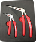 EZRED KWP2 Kiwi Bent Head Needle-Nose Pliers, Set of 2