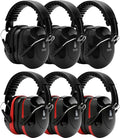 Floriogra 6 Pack Noise Reduction Ear Protection, Hearing Protection Ear muffs SNR 34dB Noise Cancelling Headphones for Adults Kids Autism, Sound Proof Earmuffs for Mowing/Construction/Work