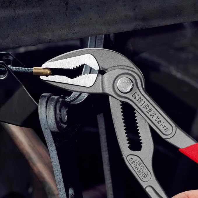 KNIPEX Tools 87 51 180 SBA Cobra® ES Water Pump Pliers, 7-1/4"