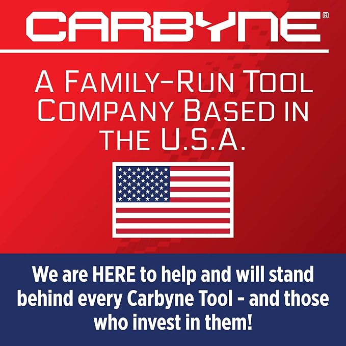 Carbyne Folding Tamper Proof Torx Wrench Set, 10-Piece, T6 to T30 | Heat Treated S2 Steel, Security Tips
