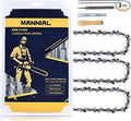 3 Pack 14 Inch Chainsaw Chain 3/8"LP .050" 50DL Fits Stihl MS194T,193T,192T