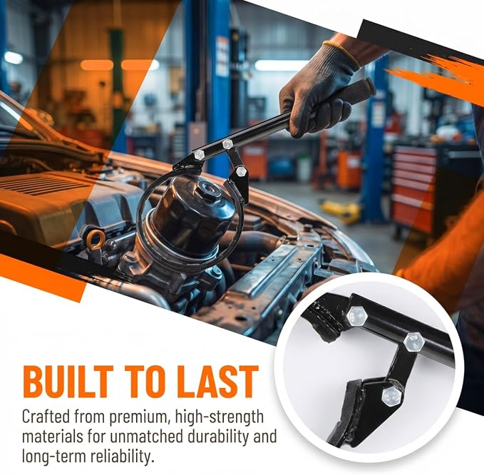 MAGICLULU Truck Air Dryer Wrench Tool Versatile Removal Tool for Truck Dryer Canister Replacement Engineered for Safe and Easy Disassembly Automotive Repairs